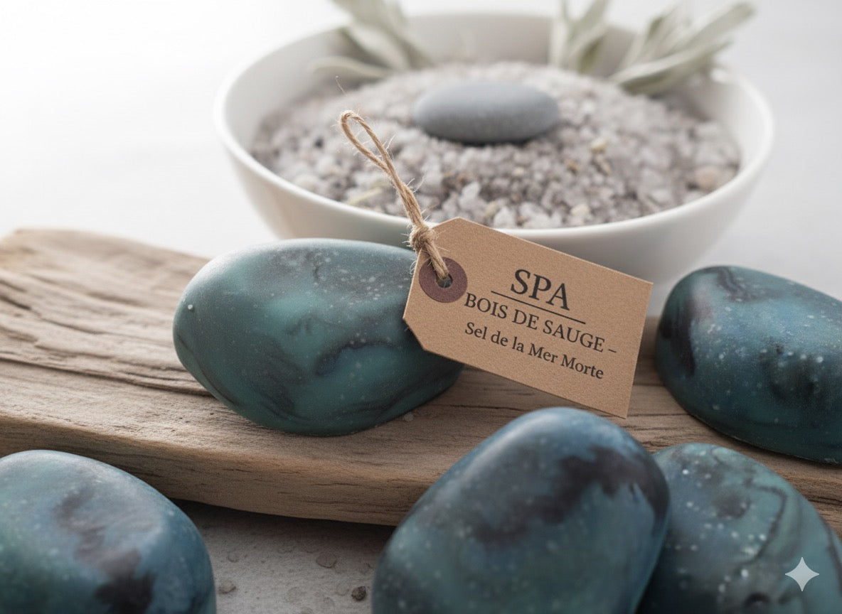 Galet SPA – Savons au sel hydratants