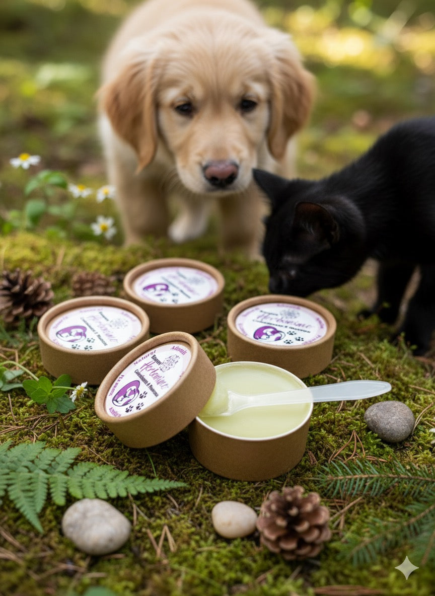 Baume pour coussinets et museau chien & chat