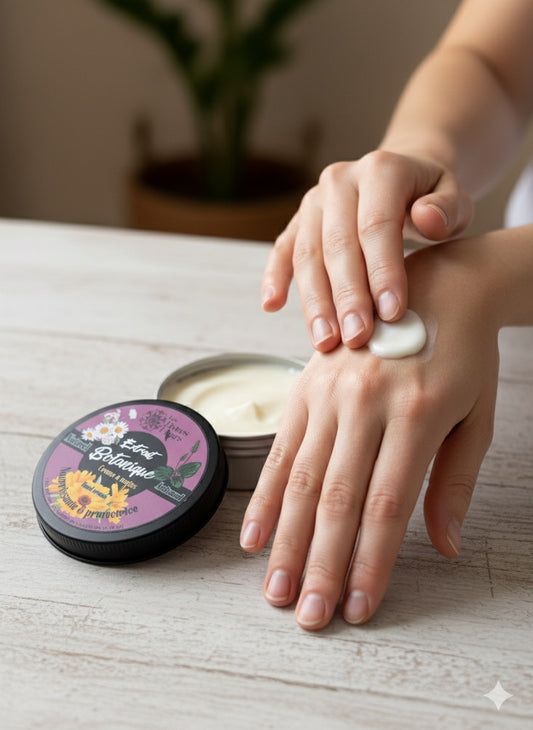 Crème à main nourrissante, protectrice, Extrait Botanique