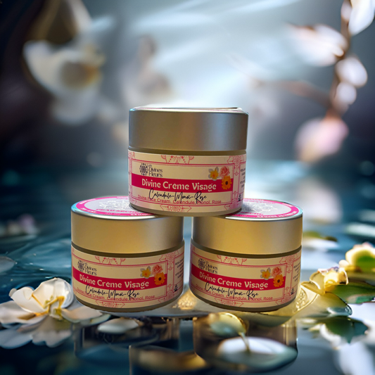 Divine crème pour le visage: Crème de jour et de nuit à base de macération de fleurs