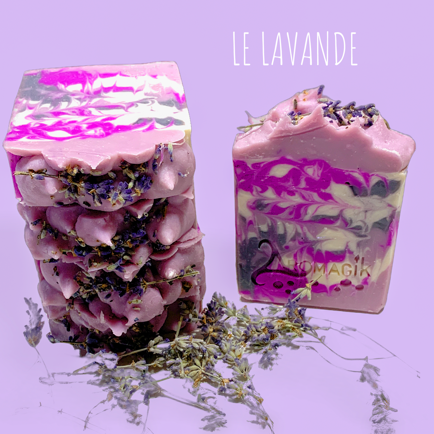 Savons artisanaux - Aromagik - Le Lavande