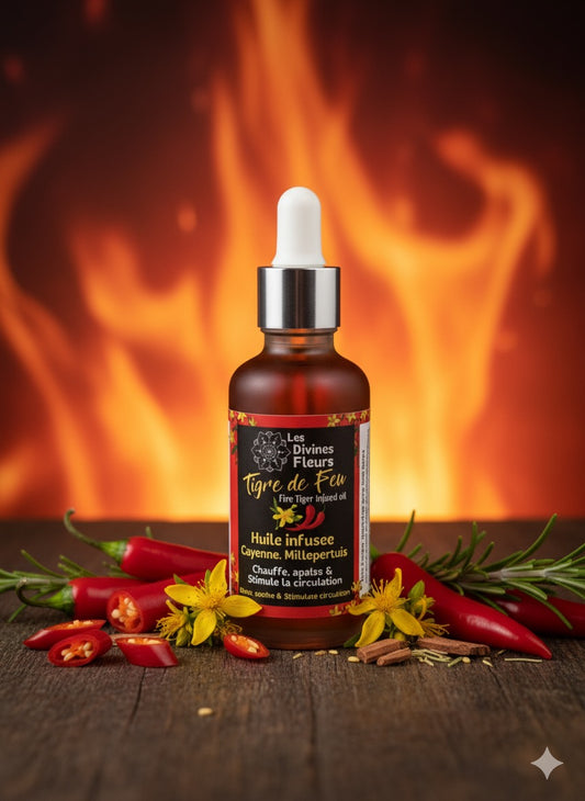 Huile de massage muscle et articulation Tigre de Feu
