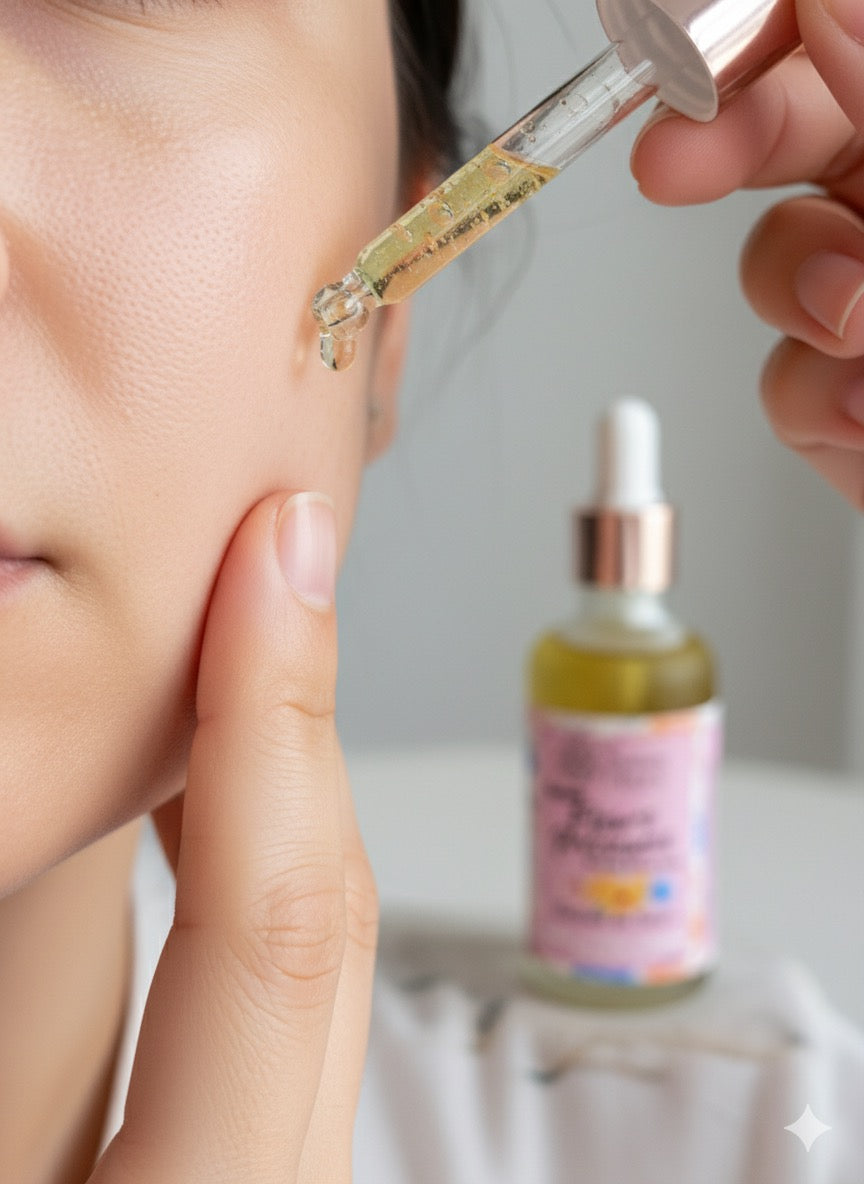 Fleur Précieuse – Sérum Visage Anti-Âge aux Huiles et Fleurs Naturelles30